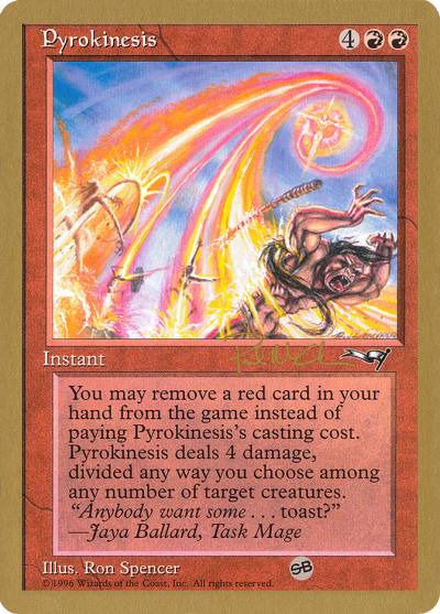 Pyrokinesis WC97-PM78SB World Championship Decks 1997 Magic card