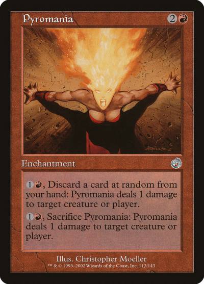 Pyromania TOR-112 Torment Magic card