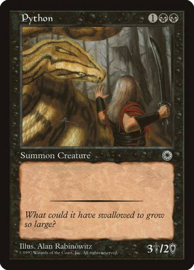 Python POR-105 Portal Magic card