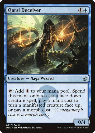 Qarsi Deceiver DTK-71 Dragons of Tarkir Magic card