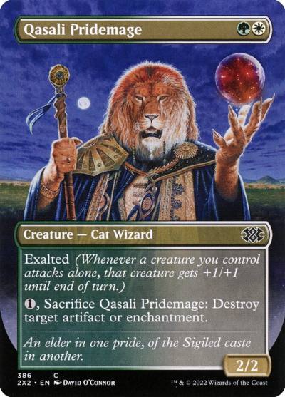 Qasali Pridemage 2X2-386 Double Masters 2022 Magic card