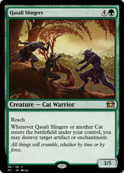 Qasali Slingers PZ2-65709 Treasure Chest Magic card