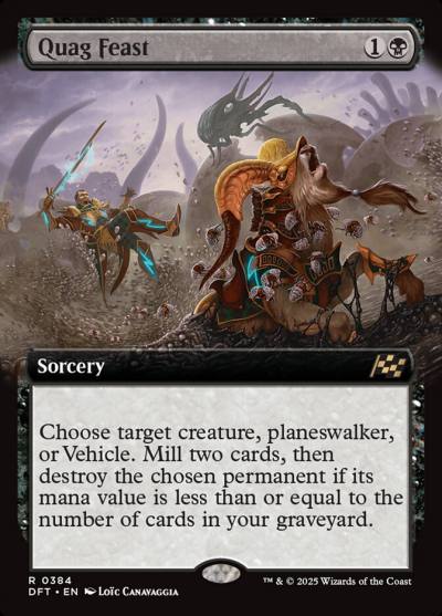 Quag Feast DFT-384 Aetherdrift Magic card