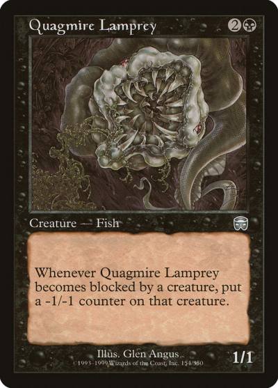 Quagmire Lamprey 154 Mercadian Masques Magic card