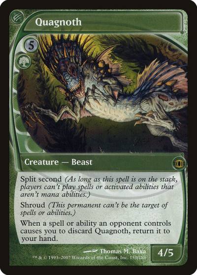 Quagnoth 150 Future Sight Magic card