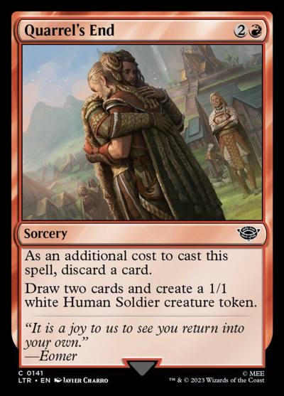 Quarrel's End LTR-141 The Lord of the Rings: Tales of Middle-earth Magic card