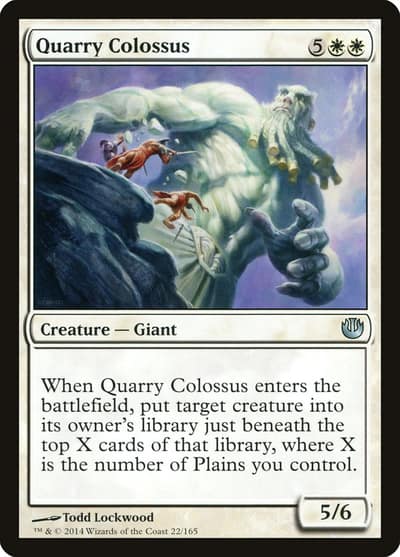 Quarry Colossus 22 Journey into Nyx Magic card