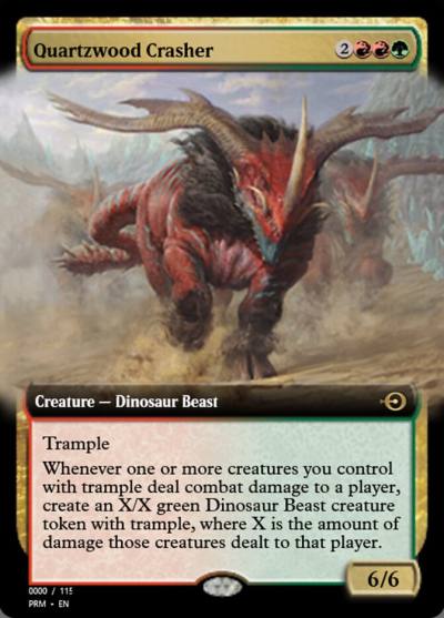 Quartzwood Crasher PRM-80821 Magic Online Promos Magic card