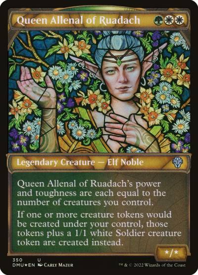 Queen Allenal of Ruadach DMU-350 Dominaria United Magic card