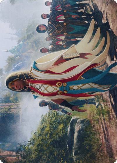 Queen Kayla bin-Kroog // Queen Kayla bin-Kroog ABRO-39 The Brothers' War Art Series Magic card