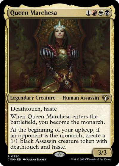 Queen Marchesa CMM-350 Commander Masters Magic card