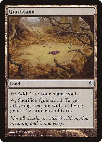 Quicksand CNS-209 Conspiracy Magic card