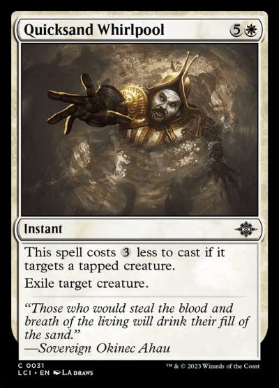 Quicksand Whirlpool LCI-31 The Lost Caverns of Ixalan Magic card