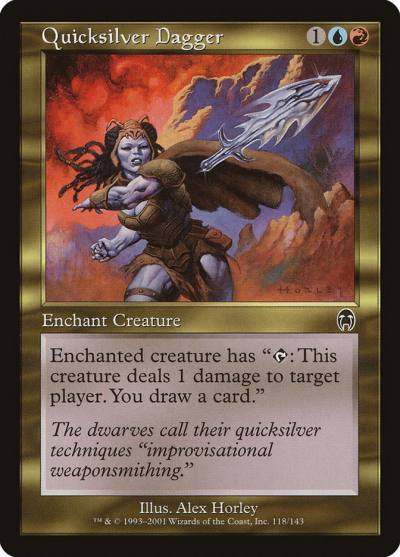 Quicksilver Dagger APC-118 Apocalypse Magic card