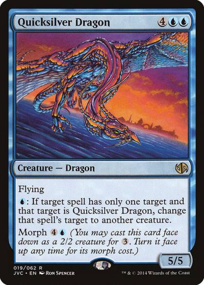 Quicksilver Dragon JVC-19 Duel Decks Anthology: Jace vs. Chandra Magic card