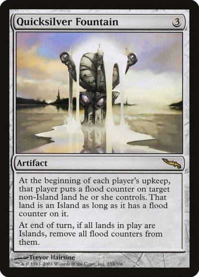 Quicksilver Fountain MRD-233 Mirrodin Magic card
