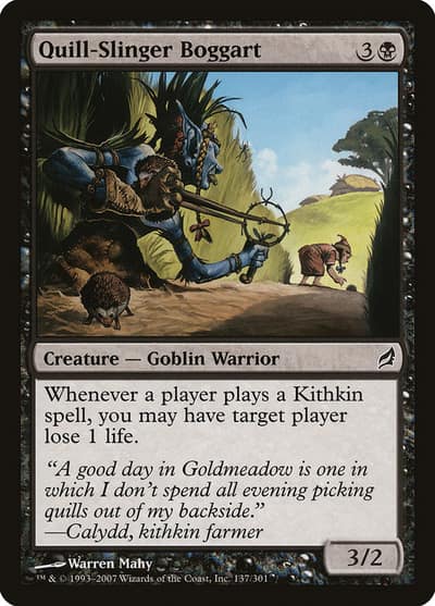 Quill-Slinger Boggart 137 Lorwyn Magic card