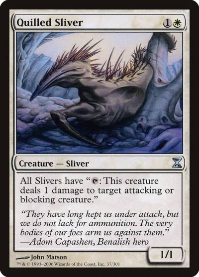 Quilled Sliver TSP-37 Time Spiral Magic card