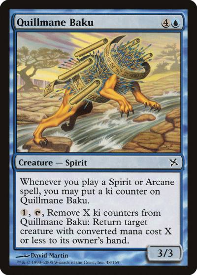 Quillmane Baku 48 Betrayers of Kamigawa Magic card