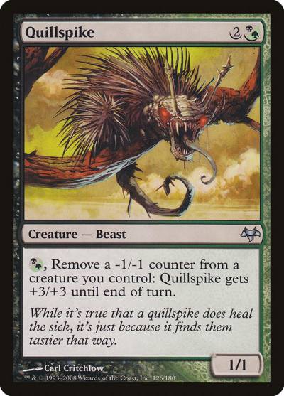 Quillspike 126 Eventide Magic card