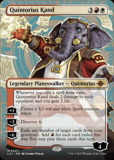 Quintorius Kand LCI-307 The Lost Caverns of Ixalan Magic card