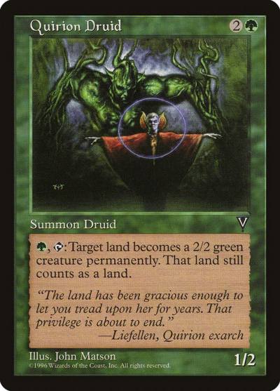 Quirion Druid VIS-116 Visions Magic card