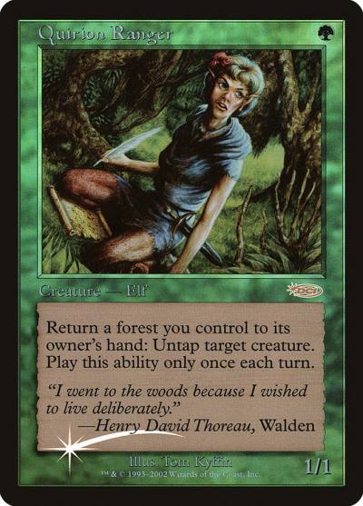 Quirion Ranger F01-9 Friday Night Magic 2001 Magic card