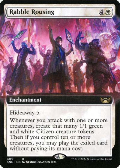Rabble Rousing SNC-409 Streets of New Capenna Magic card