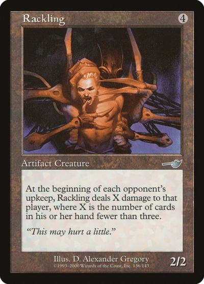 Rackling 136 Nemesis Magic card