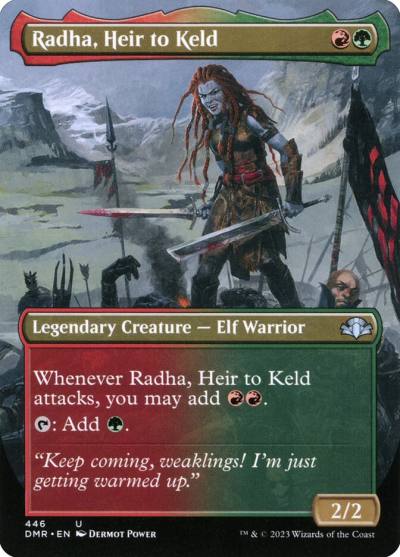 Radha, Heir to Keld DMR-446 Dominaria Remastered Magic card