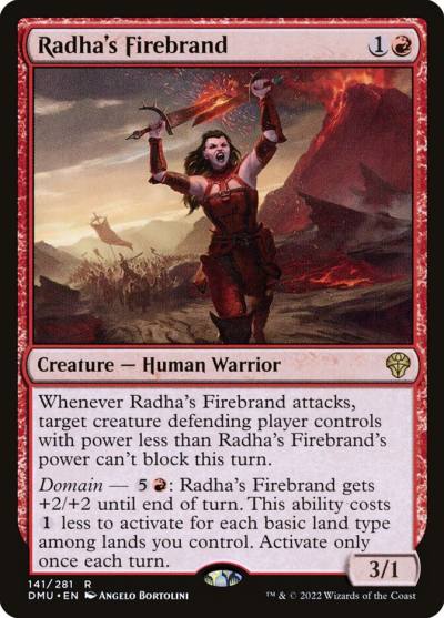 Radha's Firebrand DMU-141 Dominaria United Magic card