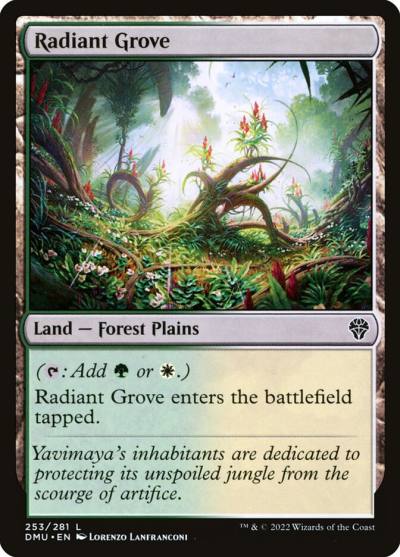 Radiant Grove DMU-253 Dominaria United Magic card