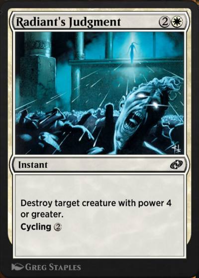 Radiant's Judgment J21-114 Jumpstart: Historic Horizons Magic card