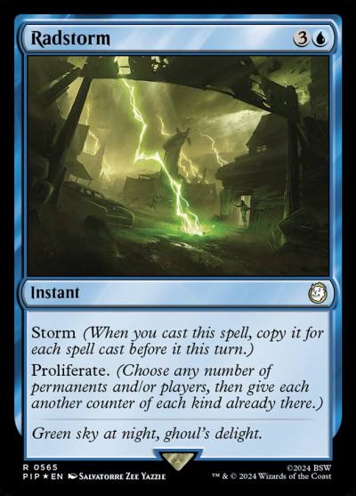 Radstorm PIP-565 Fallout Magic card