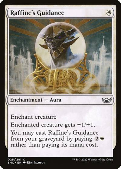 Raffine's Guidance SNC-25 Streets of New Capenna Magic card
