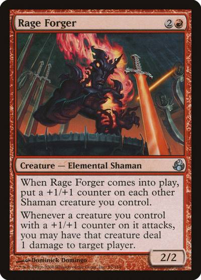 Rage Forger MOR-97 Morningtide Magic card