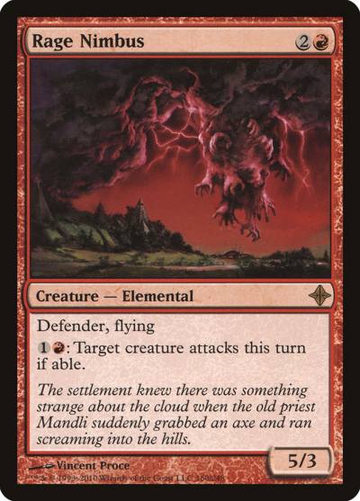 Rage Nimbus 160 Rise of the Eldrazi Magic card