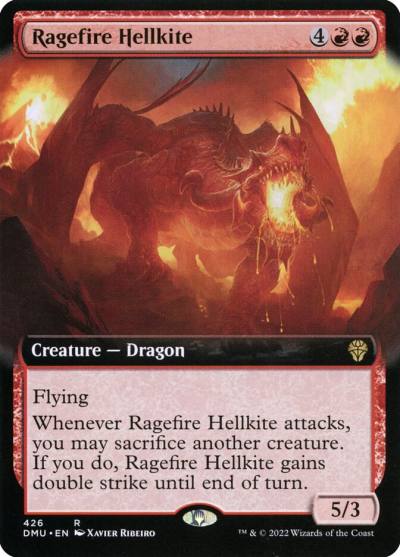 Ragefire Hellkite DMU-426 Dominaria United Magic card