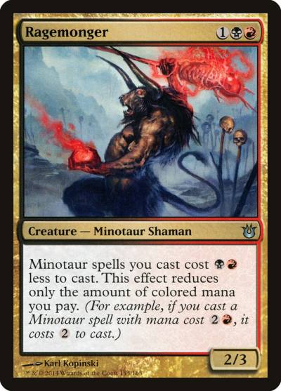 Ragemonger 153 Born of the Gods Magic card