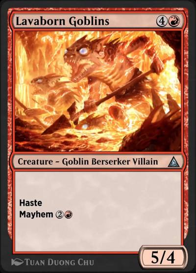 Raging Goblinoids OM1-86 Through the Omenpaths Magic card