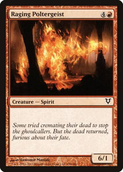 Raging Poltergeist 150 Avacyn Restored Magic card