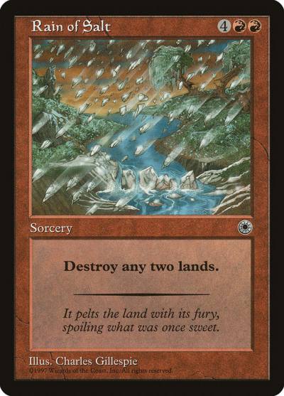 Rain of Salt POR-147 Portal Magic card