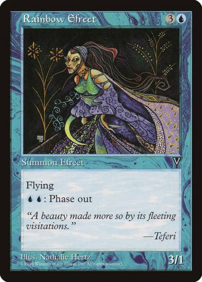 Rainbow Efreet VIS-41 Visions Magic card