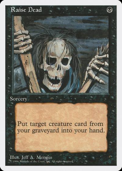 Raise Dead ITP-22 Introductory Two-Player Set Magic card