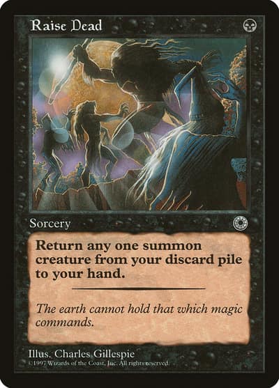 Raise Dead POR-107 Portal Magic card