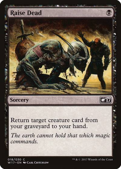 Raise Dead W17-18 Welcome Deck 2017 Magic card