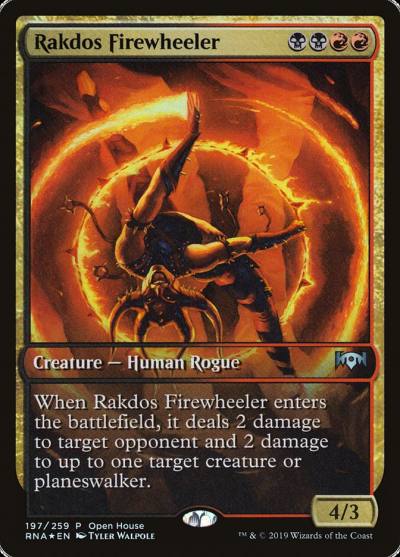 Rakdos Firewheeler PRNA-197 Ravnica Allegiance Promos Magic card