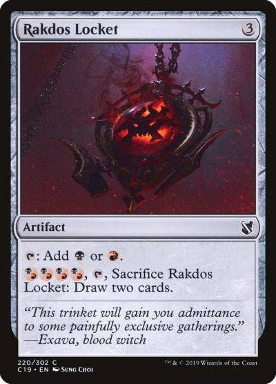 Rakdos Locket C19-220 Commander 2019 Magic card