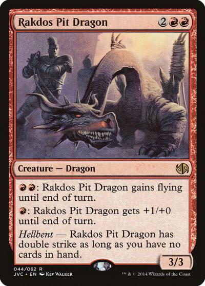 Rakdos Pit Dragon JVC-44 Duel Decks Anthology: Jace vs. Chandra Magic card