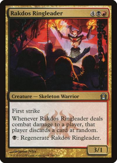 Rakdos Ringleader RTR-186 Return to Ravnica Magic card